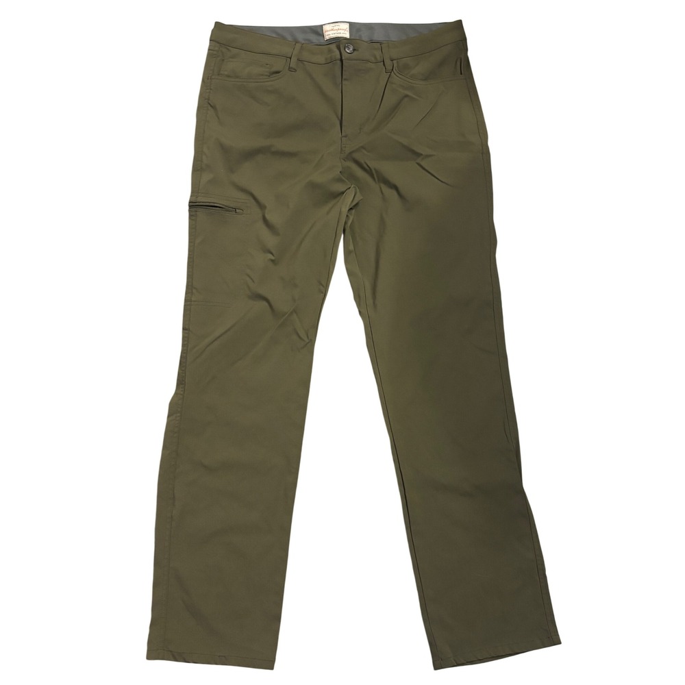 Weatherproof Vintage Pants - 34x32 Olive Green - Tech Stretch Utility Trousers